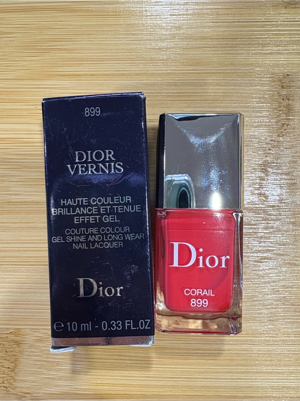 Dior Vernis Corail 899  - Coral Red Finish